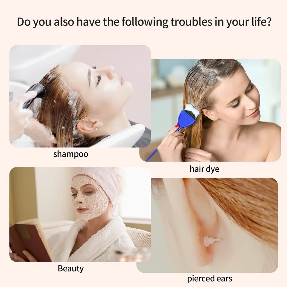 Ear Covers For Shower, Pool, Swimming, Hair Dye and more- Kids or Adults